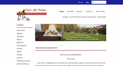 Desktop Screenshot of equinegiftboutique.com